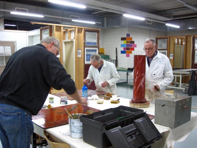 wintercursus De Daskwast van studieclubschilders zuid-oost Brabant